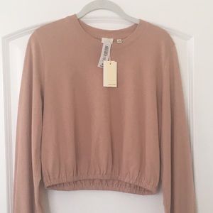 Aritzia Wilfred Cropped Top